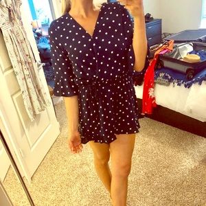 One Clothing Polka Dot Romper